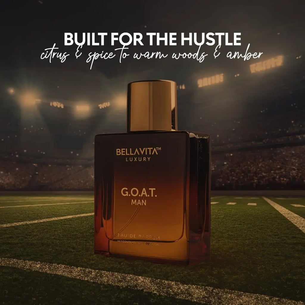 Luxury G.O.A.T Man Eau de Parfum Combo | Long-Lasting Perfumes for Men | Citrus, Aromatic, Woody Fragrances | 100ml