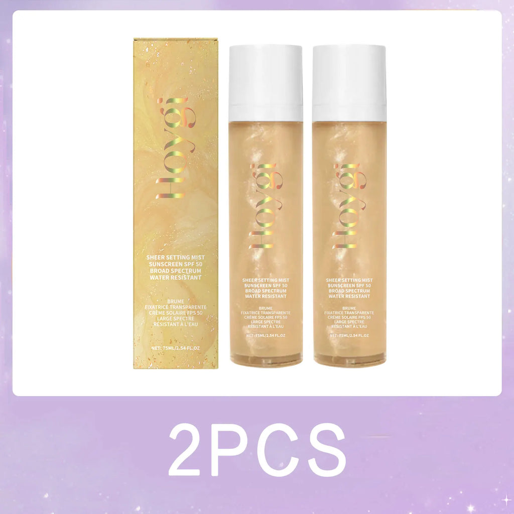 Makeup Finishing Spray UV Protect Oil Control Transfer-Resistant Smudge-Proof Waterproof Makeup Primer Hydrating Setting Spray