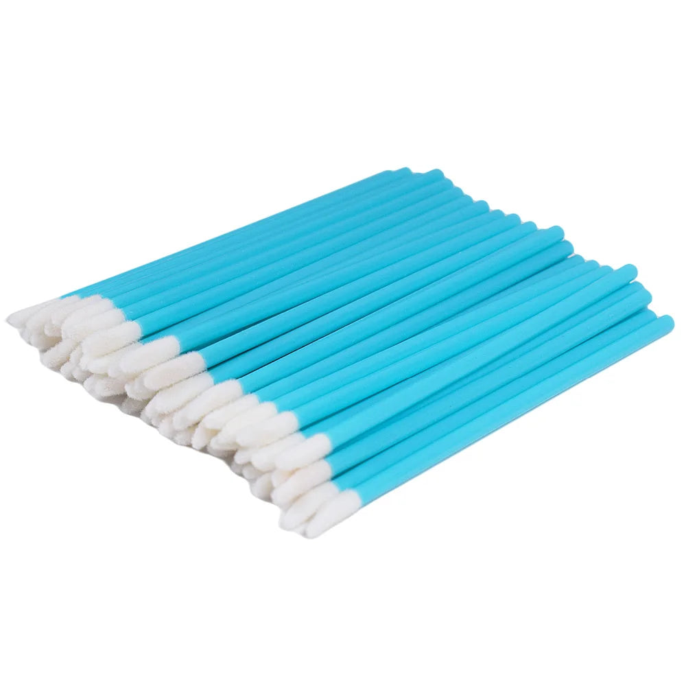 50Pcs Disposable Lip Brush Eyelash Makeups Brushes Lash Extension Mascara Applicator Lipstick Wands Set Make up Tools