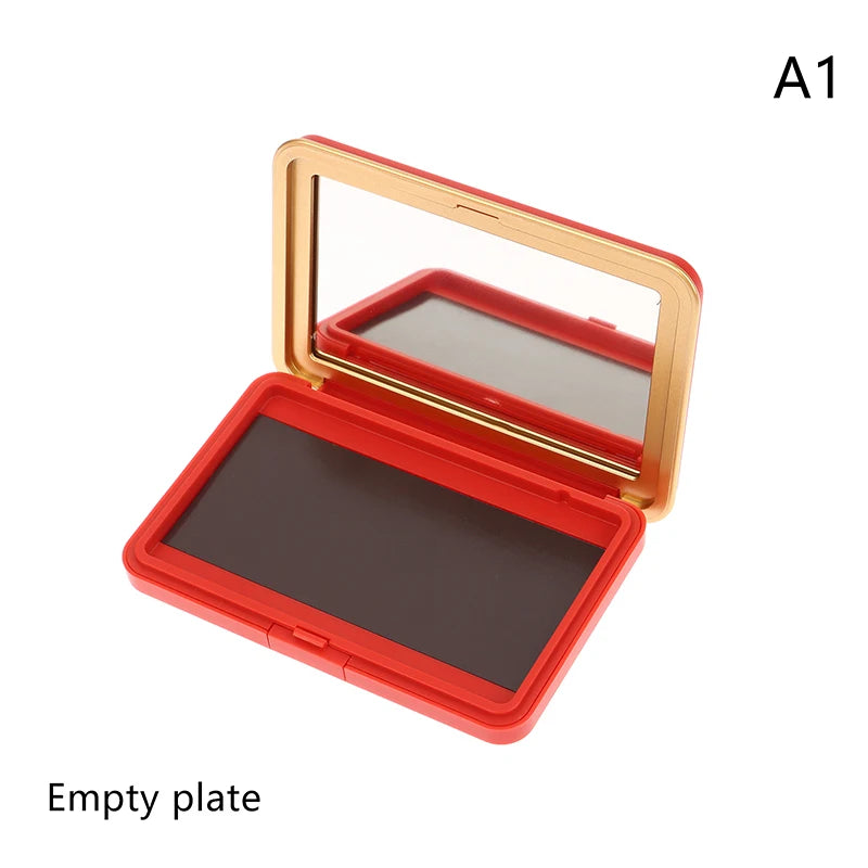 ●Multi-grids DIY Eyeshadow Palette With Mirror Empty DIY Cosmetic Box Magnetic Makeup Palette DIY Make Up Tool