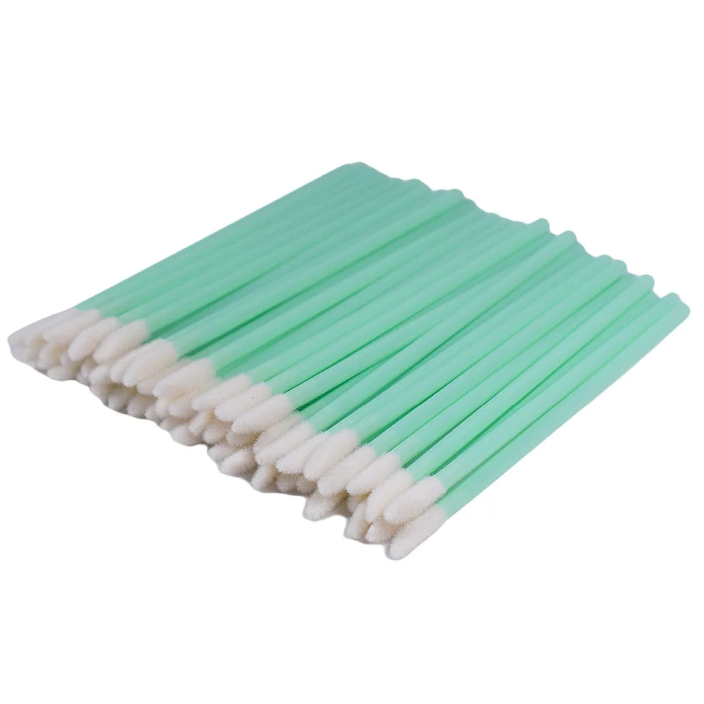 50Pcs Disposable Lip Brush Eyelash Makeups Brushes Lash Extension Mascara Applicator Lipstick Wands Set Make up Tools