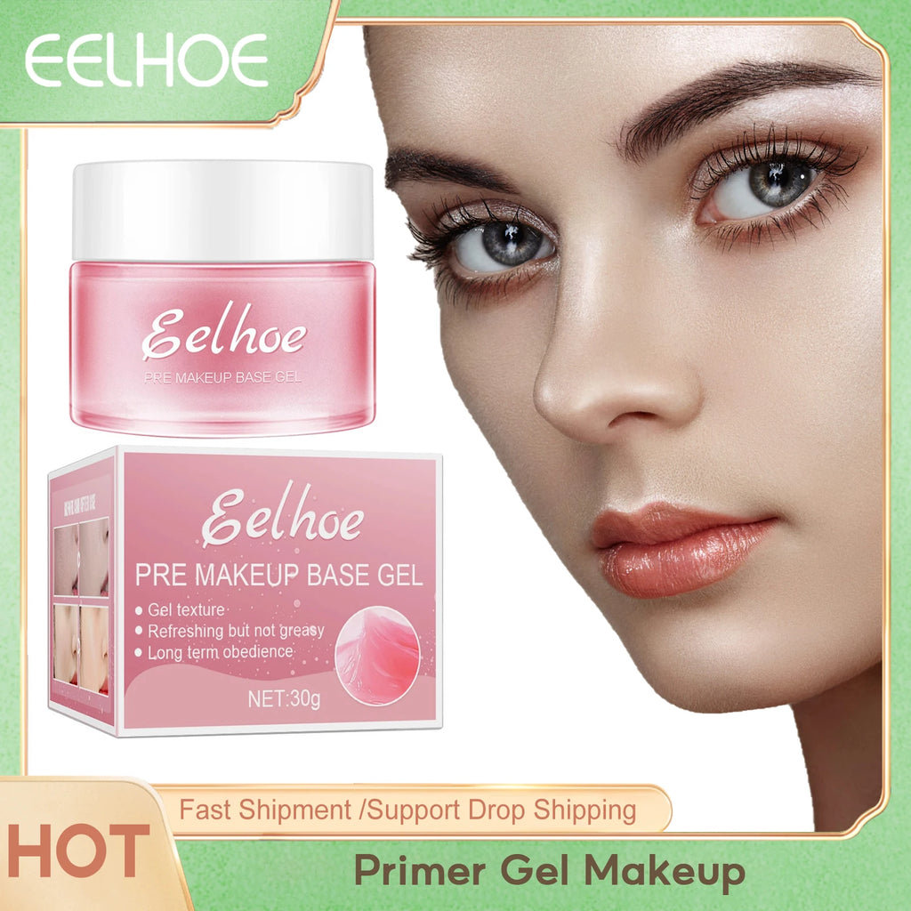 Makeup Face Primer Base Makeup Isolation Cream Gel Concealer Moisturizing Face Primer Invisible Pore Base Pre Makeup Base