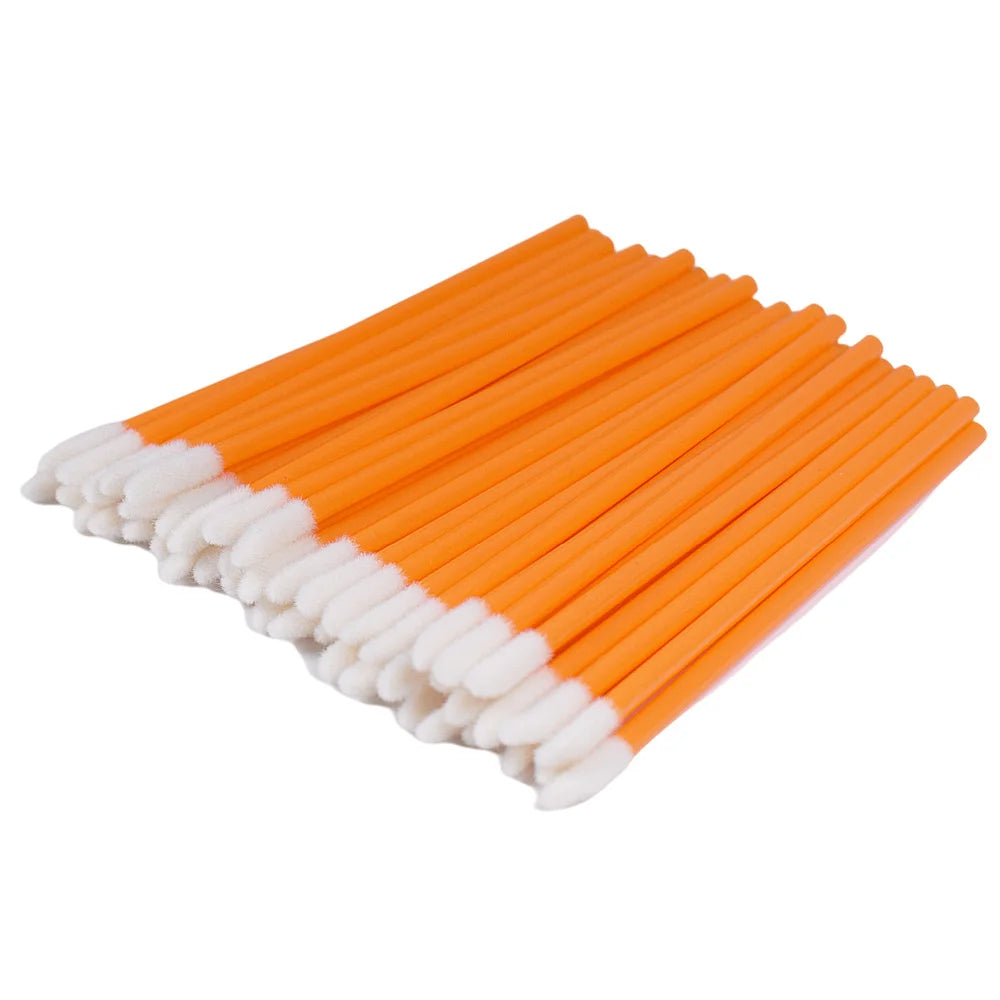 50Pcs Disposable Lip Brush Eyelash Makeups Brushes Lash Extension Mascara Applicator Lipstick Wands Set Make up Tools