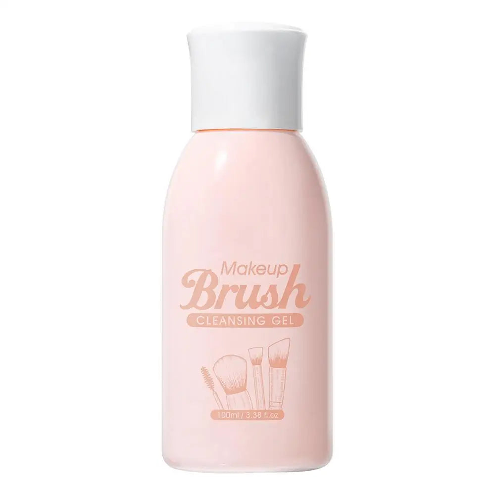 Makeup Brush Cleaner 100ml Professional Brush Cleaner Make Up Deep Cleaning Cleaner For Makeup Brushes Sponges Gentle Formula
